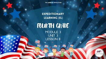 Preview of Expeditionary Learning (EL) Fourth Grade Module 3: Unit 3: Lesson 8 PowerPoint