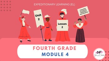 Preview of Expeditionary Learning (EL) Fourth Grade Module 4: Unit 2: Lesson 2 PowerPoint
