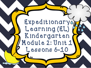 Preview of Expeditionary Learning (EL) Kindergarten Module 2: Unit 1: Lessons 6-10 PPTs