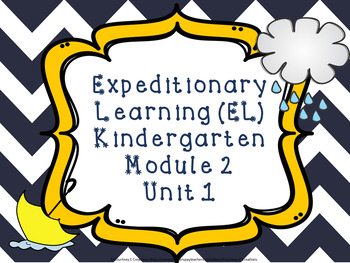 Preview of Expeditionary Learning (EL) Kindergarten Module 2: Unit 1 Powerpoints Bundle
