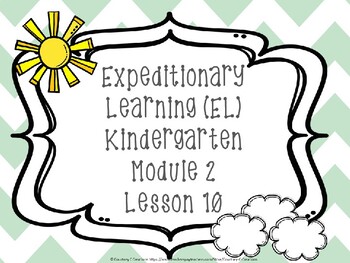 Preview of Expeditionary Learning (EL) Kindergarten Module 2: Unit 2: Lesson 10 PowerPoint