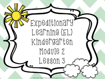 Preview of Expeditionary Learning (EL) Kindergarten Module 2: Unit 2: Lesson 3 PowerPoint