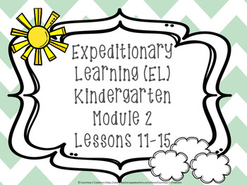 Preview of Expeditionary Learning (EL) Kindergarten Module 2: Unit 2: Lessons 11-15 PPTs