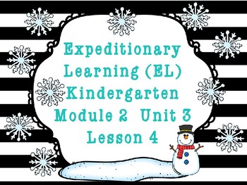Preview of Expeditionary Learning (EL) Kindergarten Module 2: Unit 3: Lesson 4 PowerPoint