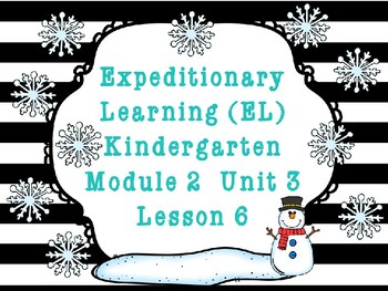 Preview of Expeditionary Learning (EL) Kindergarten Module 2: Unit 3: Lesson 6 PowerPoint