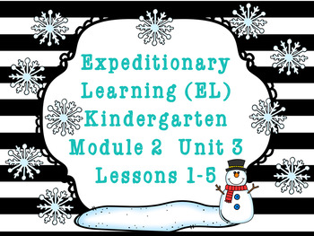 Preview of Expeditionary Learning (EL) Kindergarten Module 2: Unit 3: Lessons 1-5 PPTs