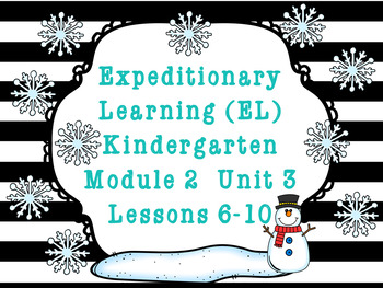 Preview of Expeditionary Learning (EL) Kindergarten Module 2: Unit 3: Lessons 6-10 PPTS