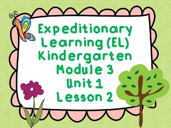 Preview of Expeditionary Learning (EL) Kindergarten Module 3: Unit 1: Lesson 2 PowerPoint