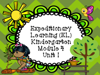 Preview of Expeditionary Learning (EL) Kindergarten Module 4: Unit 1 Powerpoints Bundle