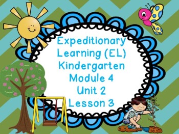 Preview of Expeditionary Learning (EL) Kindergarten Module 4: Unit 2: Lesson 3 PowerPoint