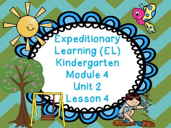 Preview of Expeditionary Learning (EL) Kindergarten Module 4: Unit 2: Lesson 4 PowerPoint