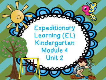 Preview of Expeditionary Learning (EL) Kindergarten Module 4: Unit 2 Powerpoints Bundle