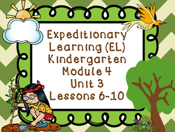 Preview of Expeditionary Learning (EL) Kindergarten Module 4: Unit 3: Lessons 6-10 PPTS