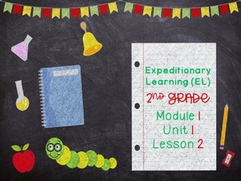 Preview of Expeditionary Learning (EL) Second Grade Module 1: Unit 1: Lesson 2 PowerPoint