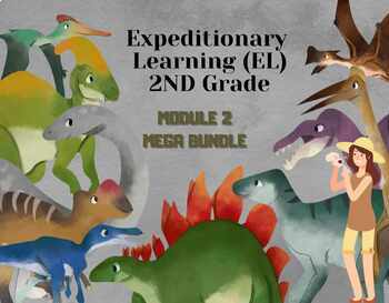 Preview of Expeditionary Learning (EL) Second Grade Module 2 MEGA BUNDLE