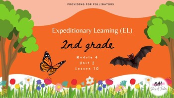 Preview of Expeditionary Learning (EL) Second Grade Module 4: Unit 2: Lesson 10 PowerPoint