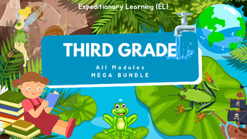 Preview of Expeditionary Learning (EL) Third Grade All Modules MEGA BUNDLE
