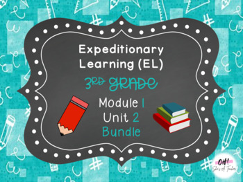 Preview of Expeditionary Learning (EL) Third Grade Module 1: Unit 2 Bundle