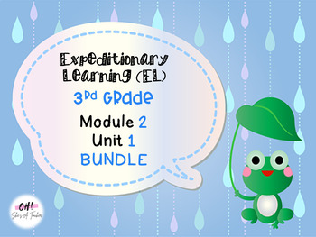 Preview of Expeditionary Learning (EL) Third Grade Module 2: Unit 1 Bundle