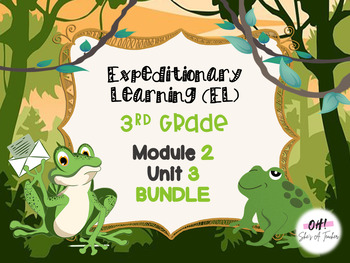 Preview of Expeditionary Learning (EL) Third Grade Module 2: Unit 3 Bundle