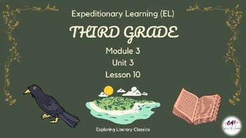 Preview of Expeditionary Learning (EL) Third Grade Module 3: Unit 3: Lesson 10 PowerPoint