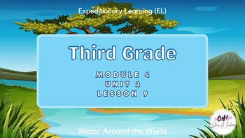 Preview of Expeditionary Learning (EL) Third Grade Module 4: Unit 2: Lesson 9 PowerPoint