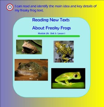 Preview of Expeditionary Learning Engage NY Module 2a Unit 3 Lesson 1 grade 3