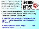 Expeditionary Learning Module 1B 4th grade ELA Unit 2 Lesson 3