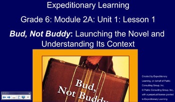 Preview of Expeditionary Learning Module 2A, Unit 1, Grade 6