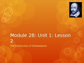 Preview of Expeditionary Learning Module 2B Unit 1 Lesson 2