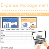 Expense Management/ Data Entry- Level 2 -BOOM CARDS
