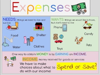 Preview of Expenses Visual Chart