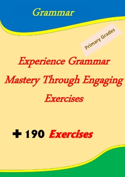 Preview of Experience Grammar Mastery Through Engaging Exercises (PDF)