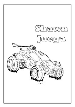 Rocket League Coloring Pages Printable for Free Download