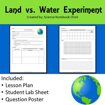 Preview of Experiment Land vs. Water