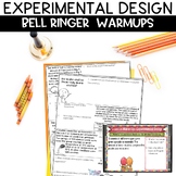 Experimental Design Science Bell Ringer Activity Back to S