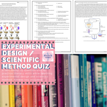 experimental research design quiz