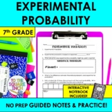 Experimental Probability Notes & Practice | + Interactive 