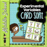 Experimental Variables Card Sort | Science Card Sort