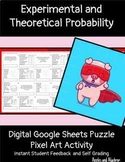 Experimental and Theoretical Probability Pixel Puzzle 