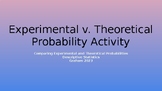 Experimental versus Theoretical Probability Activity