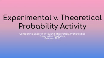 Preview of Experimental vs. Theoretical Probability (FULL VERSION)