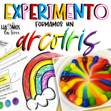 Experimento Formamos un arcoíris in Spanish  