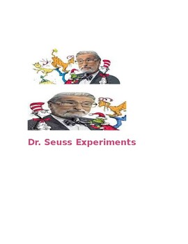 Preview of Experiments with Dr. Seuss