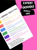 Expert Google Search Tips Poster
