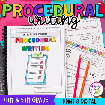 Preview of Explanatory How To Procedural Writing Unit 4th 5th Grade Journal Essay Template