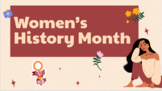 Explaining Women's History Month | PreK-1st