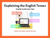 Explaining the English Tenses - English to German Text