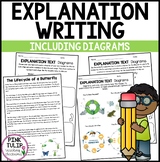 Explanation Writing - Diagrams Worksheets