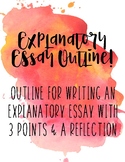 Explanatory Essay Outline